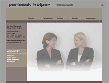 Tablet Screenshot of anwaltwien.at